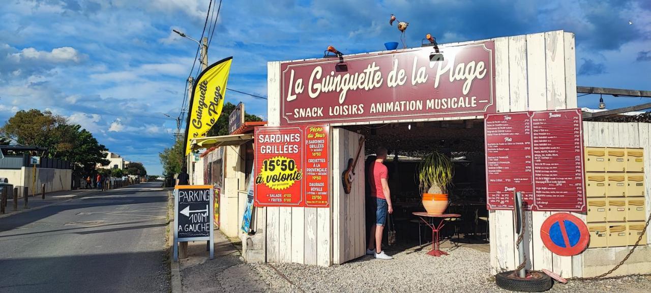 La Perle Bleue, 100 M De La Plage, Parking, Wifi Frontignan Bagian luar foto